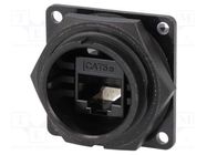 Socket; RJ45; DC; PIN: 8; Cat: 5e; Layout: 8p8c; Locking: bayonet; IDC SWITCHCRAFT