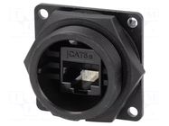 Connector: RJ45; socket; DC; PIN: 8; Cat: 5e; 8p8c; IP67,IP68; IDC SWITCHCRAFT