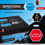 PATONA Platinum LiFePO4 Battery 12V 30Ah 360Wh 30.000mAh, PATONA