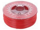 Filament: ASA; Ø: 1.75mm; red; 230÷240°C; 1kg; Table temp: 90÷100°C DEVIL DESIGN