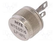 Thyristor; 600V; Ifmax: 20A; Igt: 15mA; Press-Fit; Ifsm: 200A; 2.5us NTE Electronics