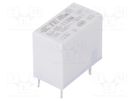 Relay: electromagnetic; SPST-NO; Ucoil: 12VDC; 10A; 10A/250VAC TE Connectivity