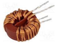 Inductor: wire; THT; 15mH; 8A; 46mΩ; -40÷70°C; 1kHz; DTSN-33 FERYSTER