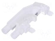 Fiber for LED; Ø3mm; No.of mod: 2; round; Front: flat MENTOR