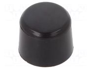 Cap; Illumin: none; 5.08x8.13x8.64mm; black C&K
