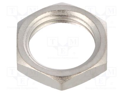 Nut; 7000,8020,8060,8500,TP; silver; Thread: UNS1/4"-40 C&K 700201201