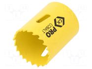 Hole saw; 40mm; aluminium,wood,metal,brass,steel,cast iron; PRO C.K