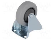 Transport wheel; Ø: 100mm; W: 32mm; H: 128mm; rigid; 150kg COLSON