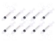 Syringe; 10ml; transparent; Luer Lock; polypropylene; 10pcs. FISNAR