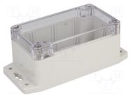 Enclosure: multipurpose; X: 65mm; Y: 115mm; Z: 55mm; polycarbonate GAINTA