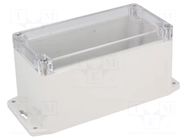 Enclosure: multipurpose; X: 80mm; Y: 160mm; Z: 85mm; polycarbonate GAINTA