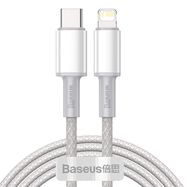 Baseus CATLGD-A02 Lightning - USB-C PD cable 20W 480Mb/s 2m - white, Baseus