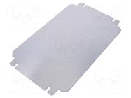Mounting plate; galvanised steel; 2mm; Spacial SBM SCHNEIDER ELECTRIC