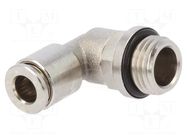 Push-in fitting; angled 90°; -0.95÷16bar; nickel plated brass FESTO