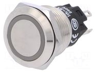 Switch: vandal resistant; Pos: 2; SPDT; 3A/240VAC; 3A/240VDC; 24V EAO