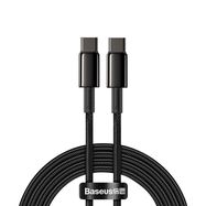 Baseus CATWJ-A01 USB-C - USB-C PD QC cable 100W 5A 480Mb/s 2m - black, Baseus