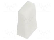 Cap; 5x3.4x9.4mm; white; A NKK SWITCHES