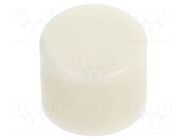 Cap; Ø5.1x4mm; white; AB; AB,BB NKK SWITCHES