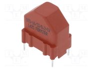 Inductor: wire; THT; 33mH; 200mA; 1301mΩ; 230VAC; 12.5x20mm; -20÷50% FERYSTER