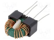 Inductor: wire; THT; 470uH; 3.3A; 9mΩ; 230VAC; 5.8x10.7mm; -20÷50% FERYSTER