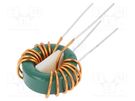 Inductor: wire; THT; 330uH; 3.5A; 7mΩ; 230VAC; 8x5mm; -20÷50%; 10kHz FERYSTER
