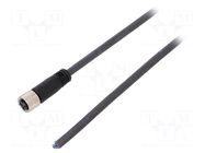 Cable: for sensors/automation; M8; PIN: 3; straight; 3m; plug; 60VAC WEIDMÜLLER