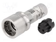 Connector: circular; plug; female; PIN: 2; Buccaneer 6000; 16A; 277V BULGIN