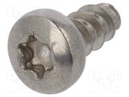 Screw; 3.5x8; Head: cheese head; Torx®; TX15; A2 stainless steel BOSSARD