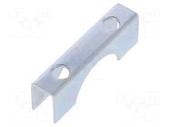 Mounting coupler; steel; zinc; u-bolt DROMET