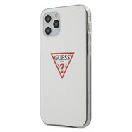 Guess GUHCP12MPCUCTLWH iPhone 12/12 Pro 6.1" white/white hardcase Triangle Collection, Guess
