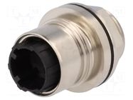 Connector: circular; socket; male; PIN: 2; 16A; 277V; w/o contacts BULGIN