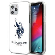 US Polo USHCP12LTPUHRWH iPhone 12 Pro Max 6.7 &quot;white / white Shiny Big Logo, U.S. Polo Assn.