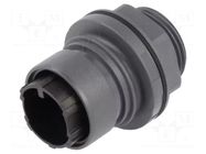 Connector: circular; socket; male; PIN: 16; w/o contacts; UL94V-0 BULGIN