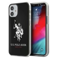 US Polo USHCP12STPUHRBK iPhone 12 mini 5,4" czarny/black Shiny Big Logo, U.S. Polo Assn.