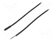 Sensor: temperature; Pt100; 100Ω; cl.B; Body dim: Ø5x20mm; IP68 TEWA TEMPERATURE SENSORS