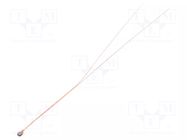 NTC thermistor; 10kΩ; THT; 3435K; -40÷300°C; ±1% TEWA TEMPERATURE SENSORS