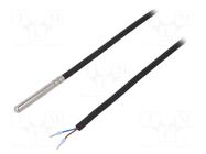 Sensor: temperature; NTC; 10kΩ; Body dim: Ø6x50mm; -40÷200°C; 1.5m TEWA TEMPERATURE SENSORS