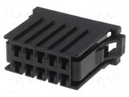 Connector: wire-board; plug; female; PIN: 10; Dynamic D-3100D; 10A TE Connectivity