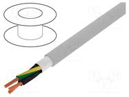 Wire: control cable; ÖLFLEX® FD CLASSIC 810; 3G4mm2; PVC; grey LAPP