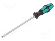 Screwdriver; slot; 8x1.2mm; Blade length: 175mm WERA