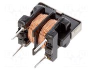Inductor: wire; THT; 56mH; 180mA; 7Ω; 16x11x16mm; vertical MYRRA