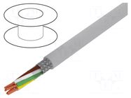 Wire; BiT LiYCY; 6x0.75mm2; shielded,tinned copper braid; PVC BITNER