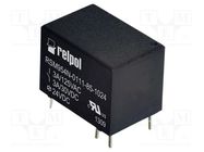 Relay: electromagnetic; SPDT; Ucoil: 24VDC; 3A; 3A/125VAC; 3A/30VDC RELPOL