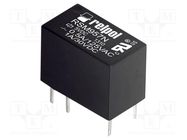 Relay: electromagnetic; SPDT; Ucoil: 5VDC; 1A; 0.5A/125VAC; RSM957N RELPOL