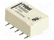 Relay: electromagnetic; DPDT; Ucoil: 3VDC; 2A; 0.5A/125VAC; RSM850 RELPOL