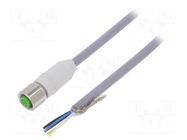 Cable: for sensors/automation; M12; PIN: 5; straight; 3m; plug; 7014 MURR ELEKTRONIK