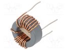 Inductor: wire; THT; 470uH; 7.8A; 6mΩ; 230VAC; 26x8mm; -20÷50%; 10kHz FERYSTER