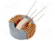 Inductor: wire; THT; 680uH; 7A; 9mΩ; 230VAC; 12x7mm; -20÷50%; 10kHz FERYSTER