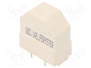 Inductor: wire; THT; 6.8mH; 1.5A; 160mΩ; 230VAC; 15x12.5mm; -20÷50% FERYSTER