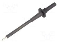 Measuring tip; 10A; black; Socket size: 4mm; Insulation: polyamide SCHÜTZINGER